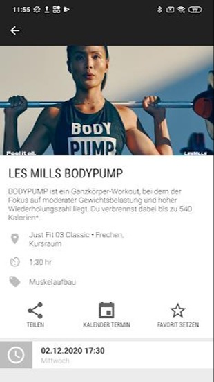 Just Fit Screenshot 1