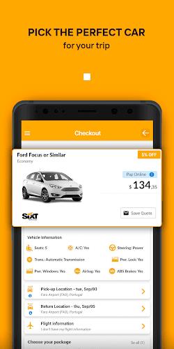 Rentcars: Car rental ဖန်သားပြင်ဓာတ်ပုံ 4