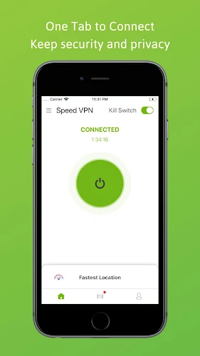 Kiwi VPN Proxy: Safer & Faster Tangkapan skrin 1