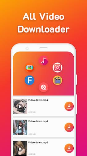 All Tube Video Downloader Tangkapan skrin 1