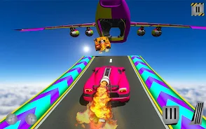 Rocket Car Racing Stunts Скриншот 2
