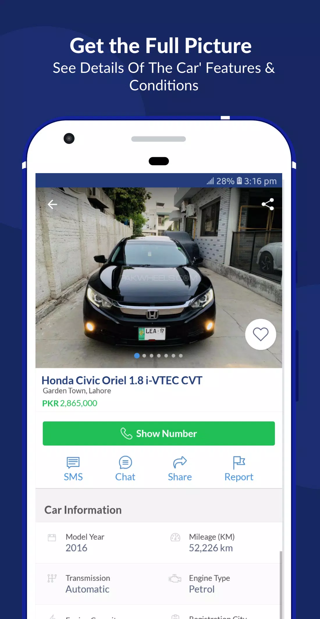 PakWheels Скриншот 4