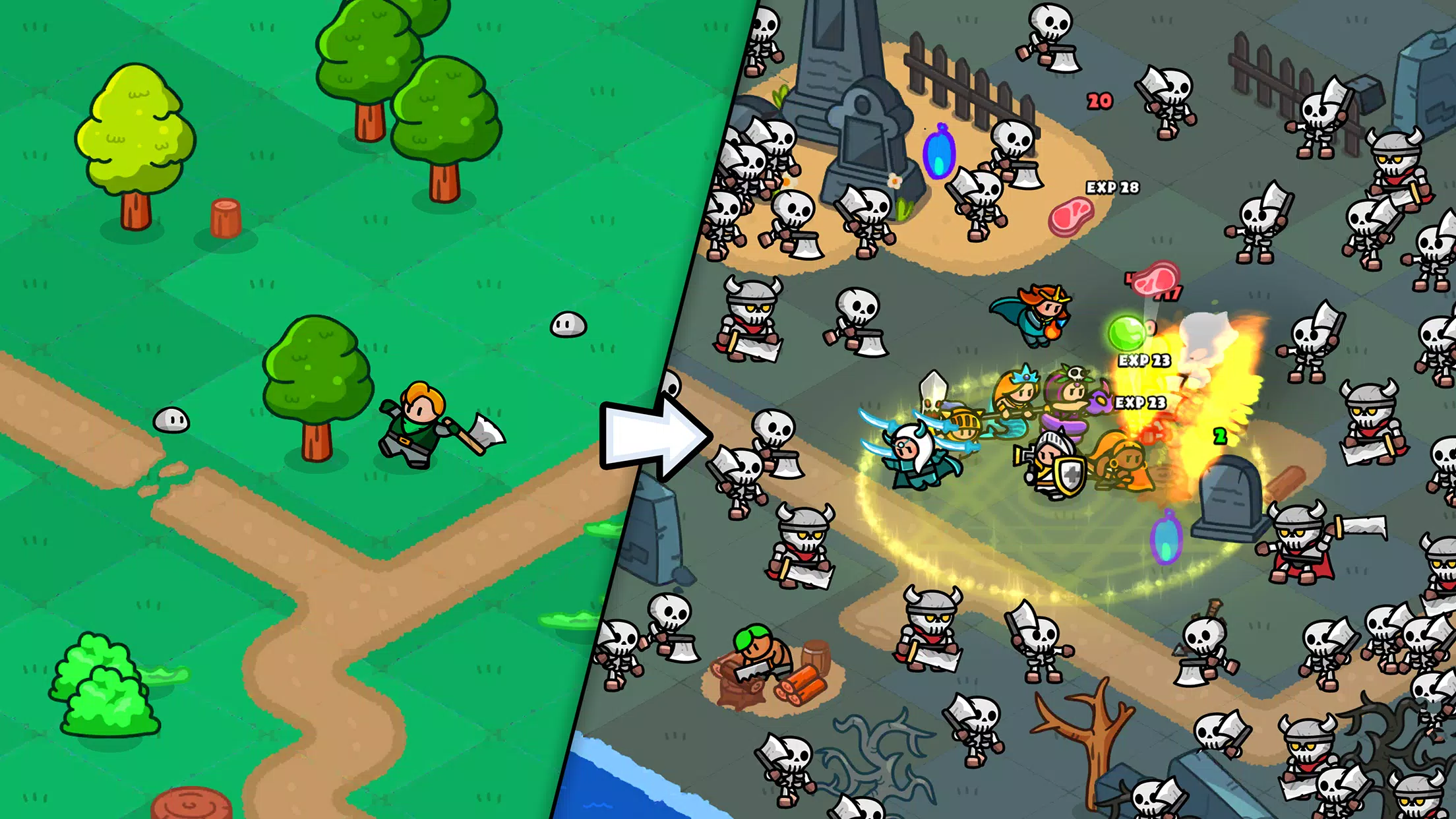 Rumble Heroes Скриншот 1
