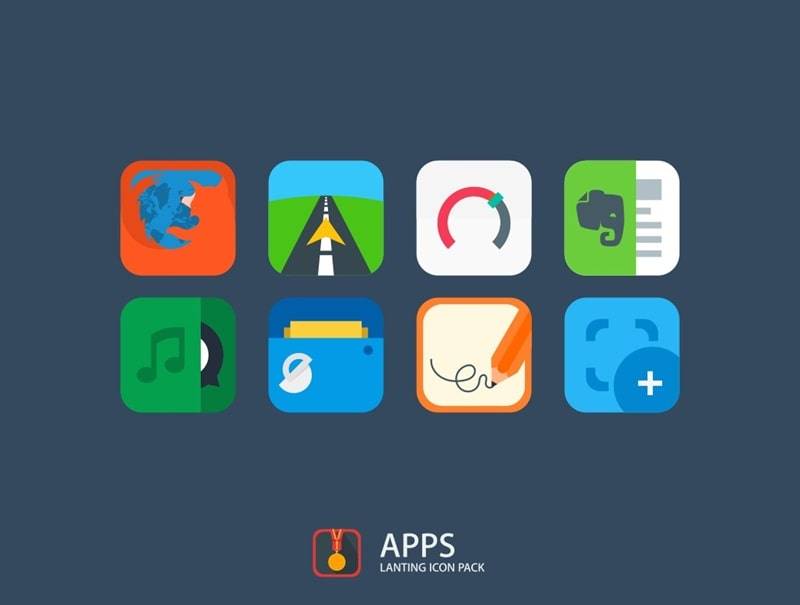 Lanting Icon Pack Ảnh chụp màn hình 3