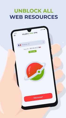 Free VPN Proxy by Planet VPN Скриншот 4
