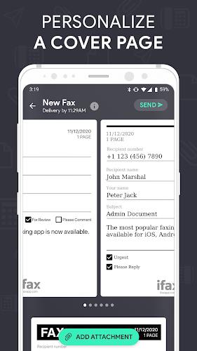 Send Fax plus Receive Faxes Скриншот 4