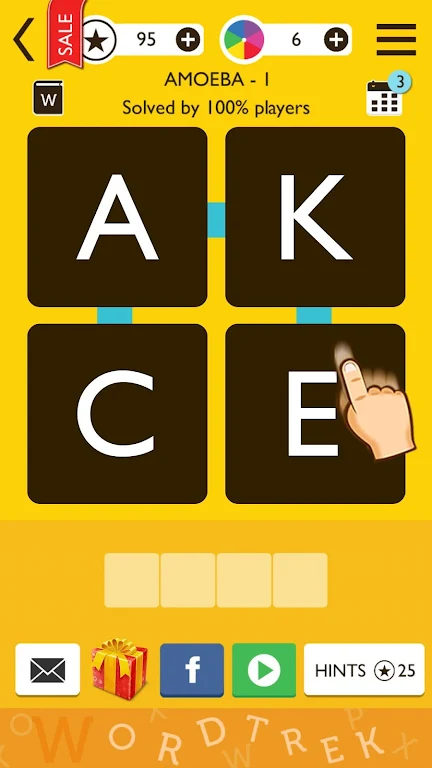 Word Trek - Word Brain streak  Скриншот 3