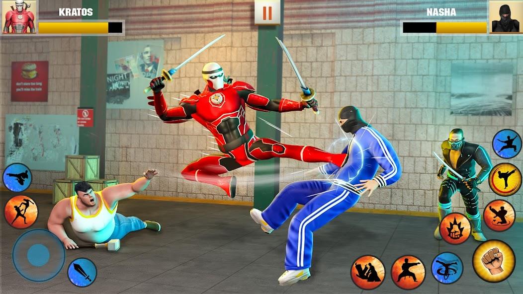 Street Fight: Beat Em Up Games Mod ဖန်သားပြင်ဓာတ်ပုံ 2