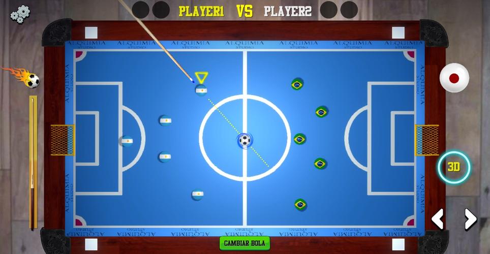 FOOTPOOL:  Soccer & billiards スクリーンショット 1