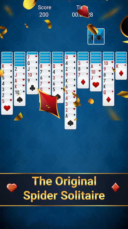 Free spider solitaire - classic solitaire ဖန်သားပြင်ဓာတ်ပုံ 2