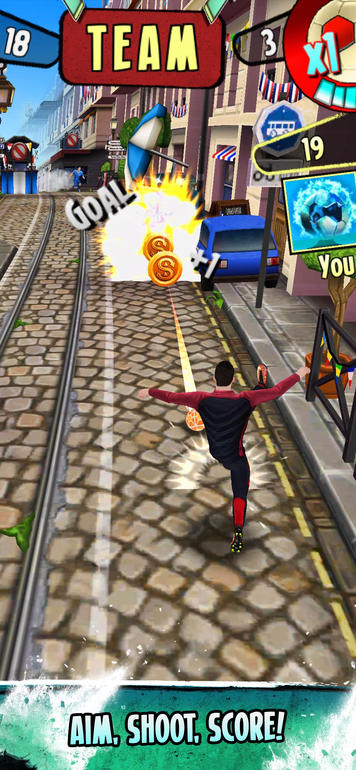 Ronaldo: Kick’n’Run Football Screenshot 4