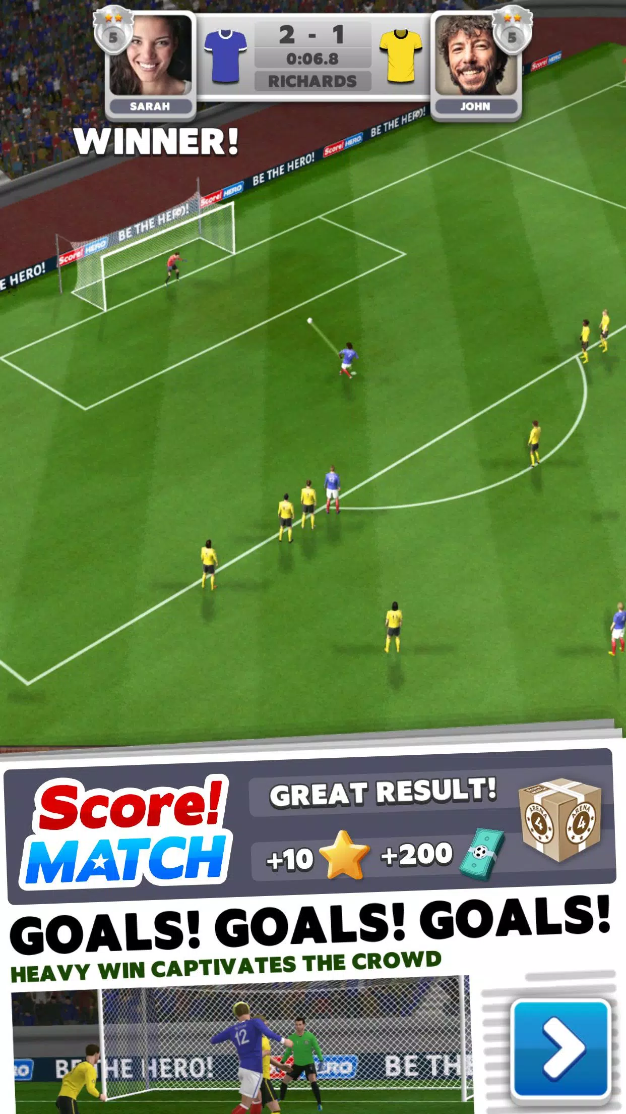 Score! Match Captura de tela 1