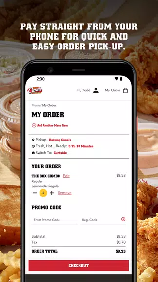 Raising Cane's Chicken Fingers Captura de tela 3
