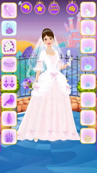 Princess Wedding Dress Up Game Zrzut ekranu 4