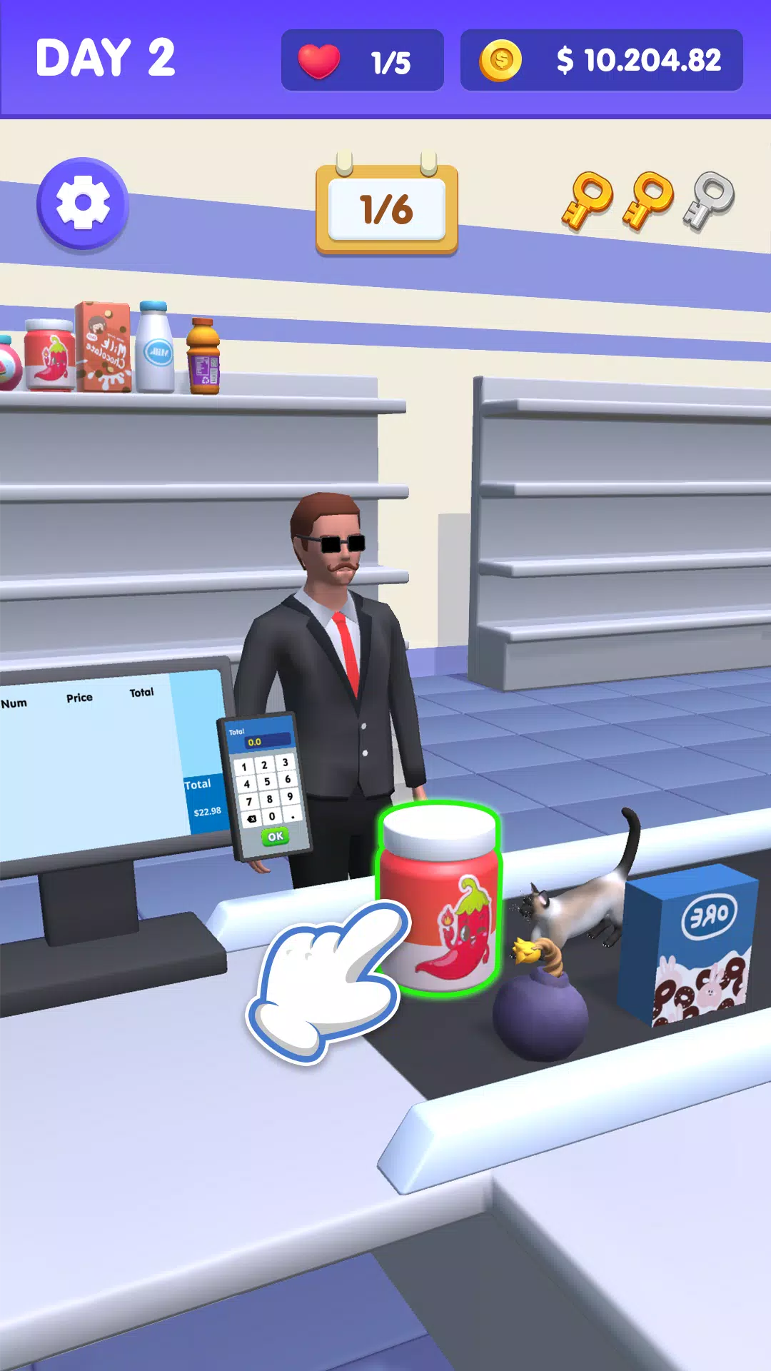 Supermarket Master Simulator Скриншот 1