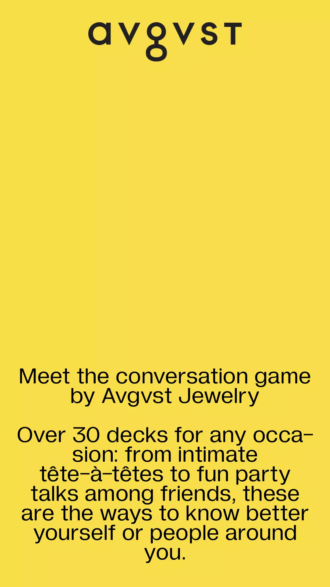 Avgvst Cards Скриншот 1