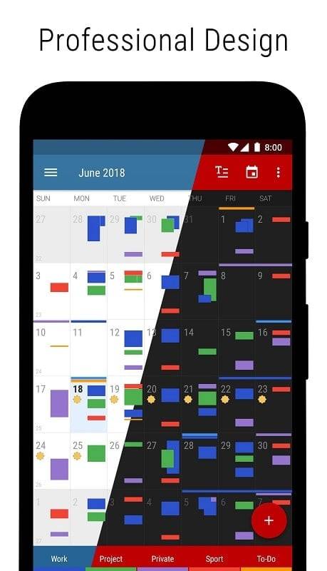 Agenda Business - Calendrier Capture d'écran 1