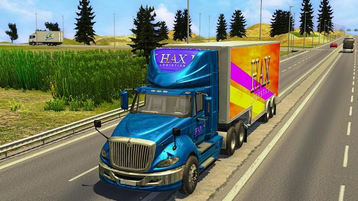 American Truck Games Truck Sim Schermafbeelding 1