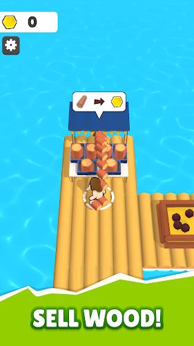 Raft Life - Build, Farm, Stack Ekran Görüntüsü 2