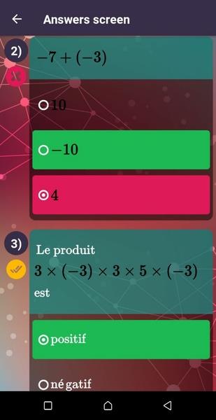 Maths test Скриншот 3