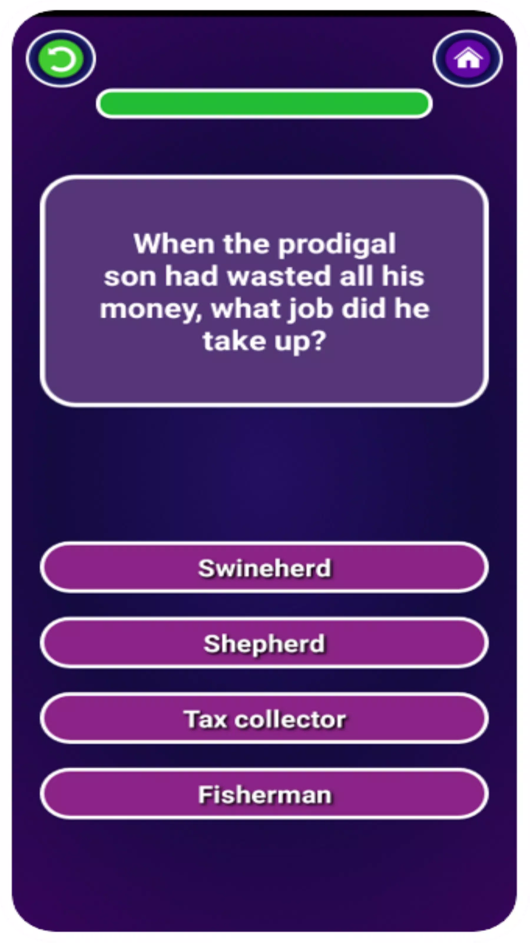 Bible Quiz & Answers Screenshot 1