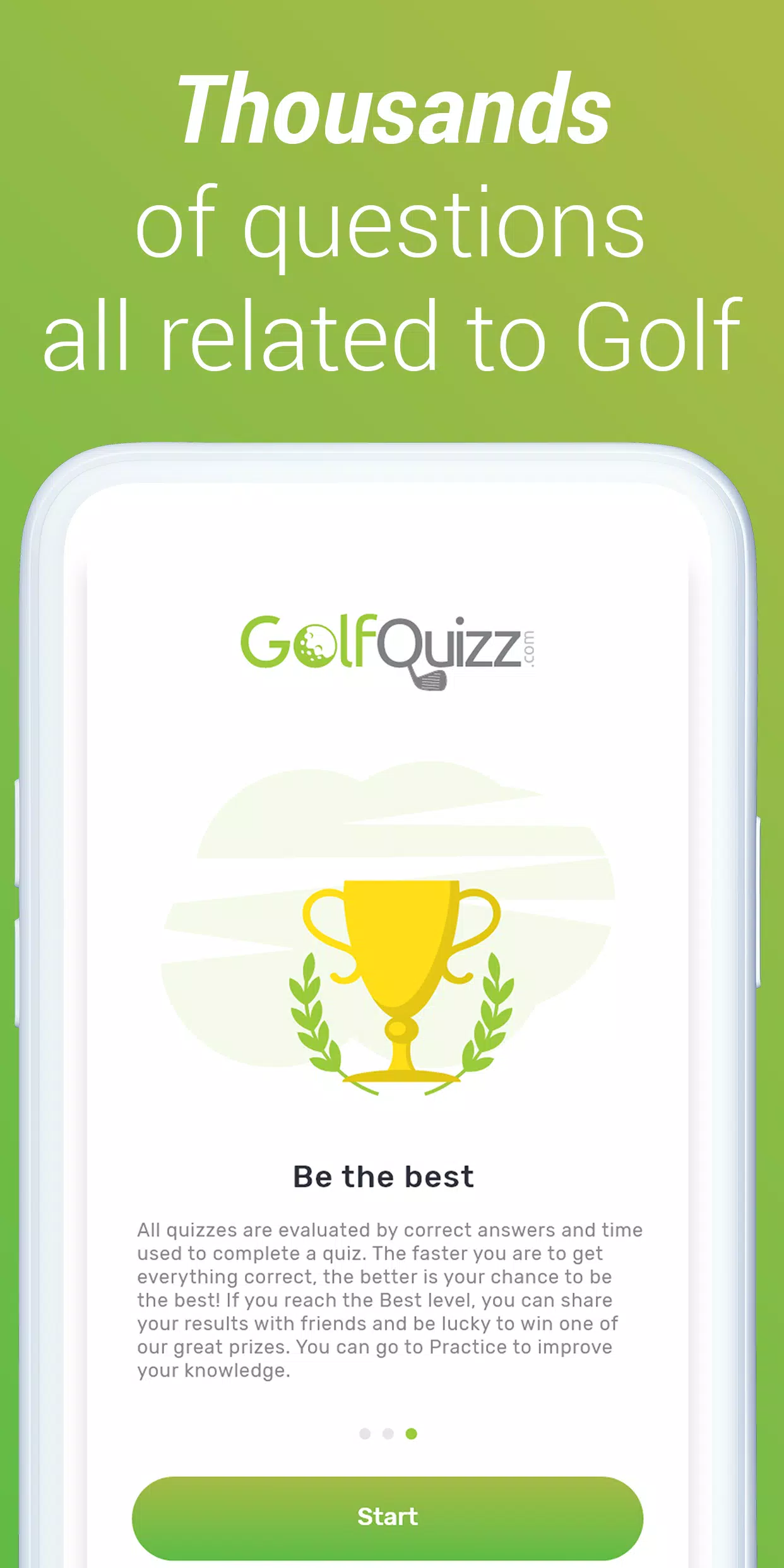 GolfQuizz スクリーンショット 3