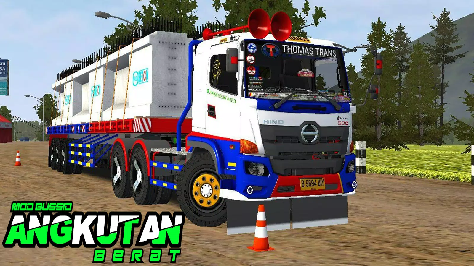 Mod Bussid Angkutan Berat Скриншот 1