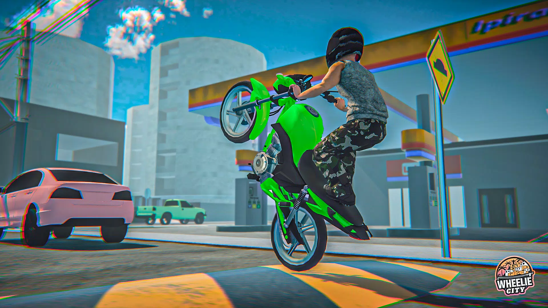Wheelie City Скриншот 2