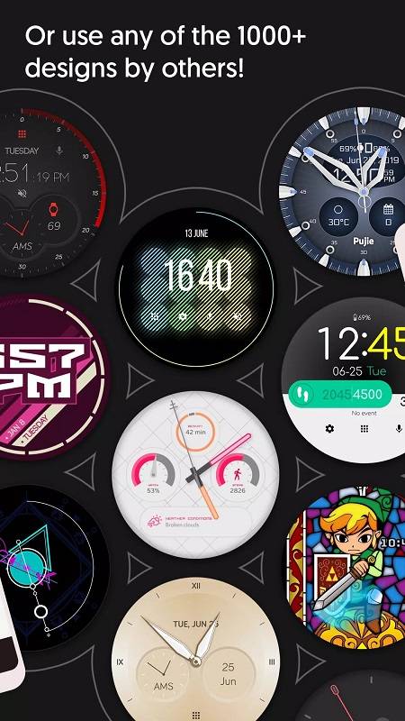 Watch Faces - Pujie - Premium應用截圖第2張