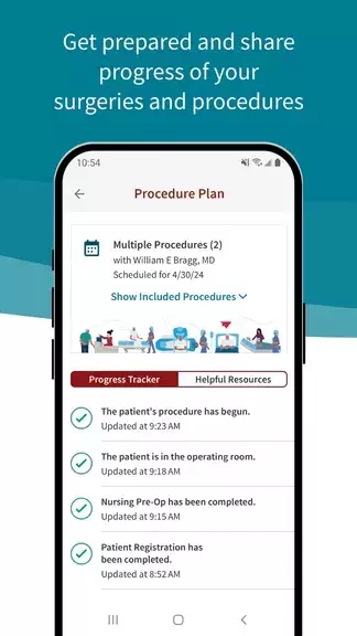 Schermata Stanford Health Care MyHealth 3