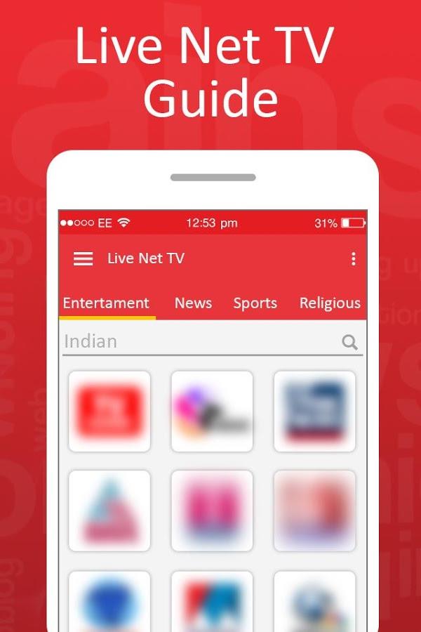 Live Net TV Streaming Guide ภาพหน้าจอ 1