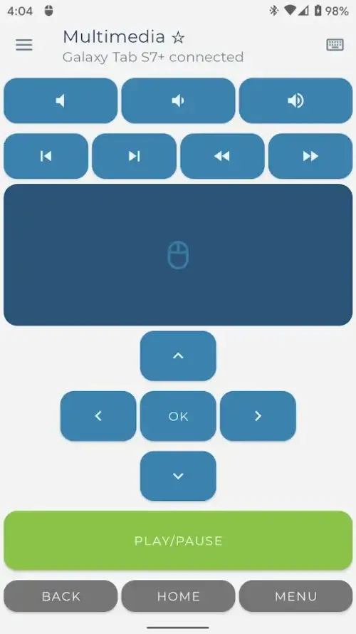 Bluetooth Keyboard & Mouse mod ဖန်သားပြင်ဓာတ်ပုံ 3
