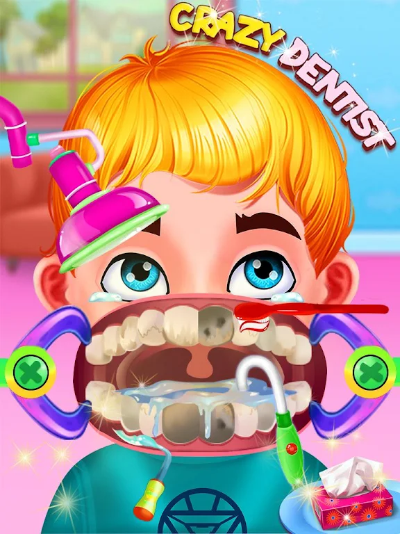 Mouth care doctor dentist game Ekran Görüntüsü 3