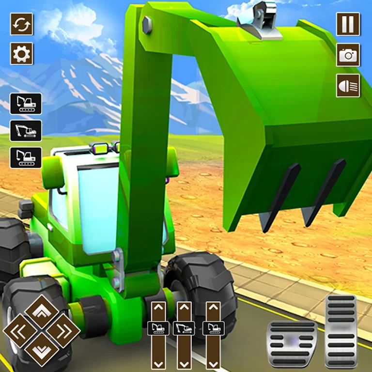 Construction Excavator Sim 3D應用截圖第3張