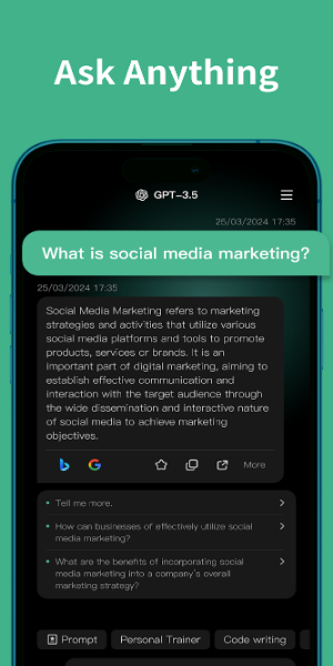 ChatArt: Chatbot & AI Writer Captura de pantalla 1
