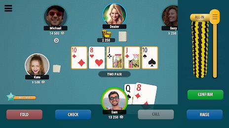 Kindza Poker - Texas Holdem Captura de pantalla 3