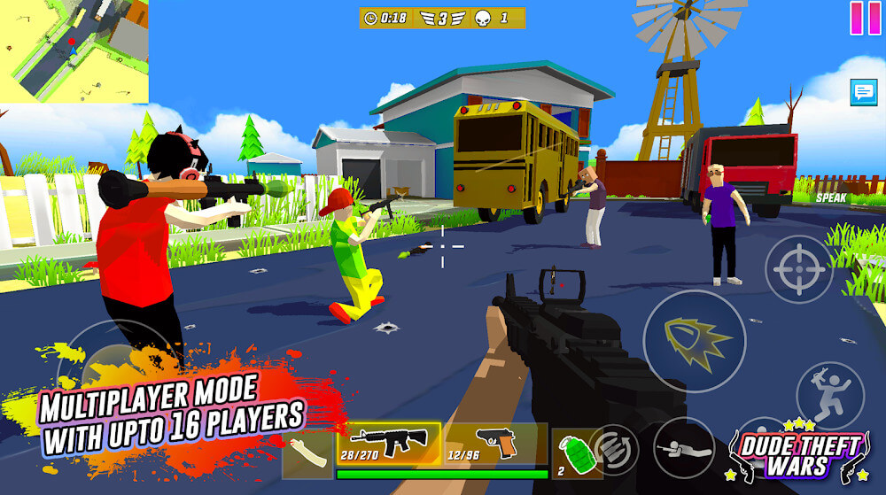 Dude Theft Wars FPS Open world應用截圖第2張