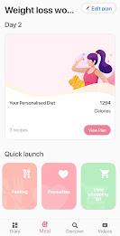 Women Weight Loss Diet Plan Captura de pantalla 4