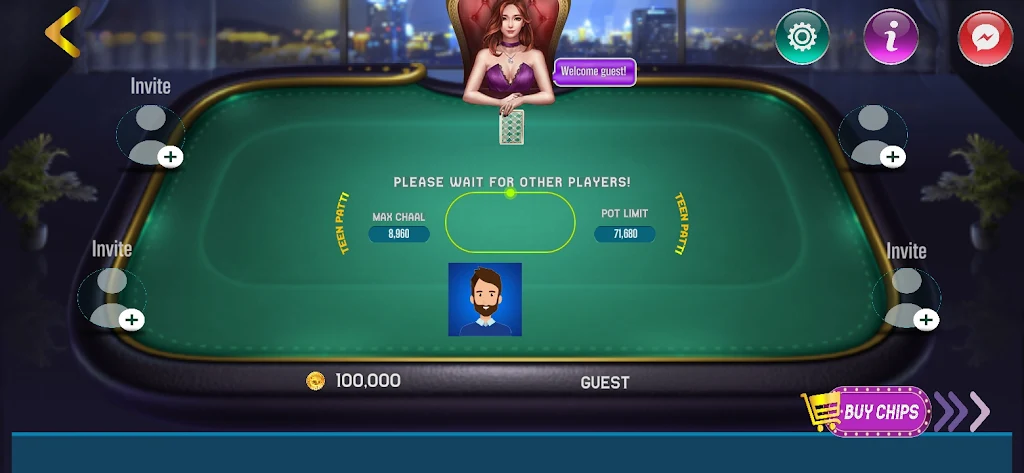 Teen Patti Star - 3 Patti Game Captura de pantalla 2