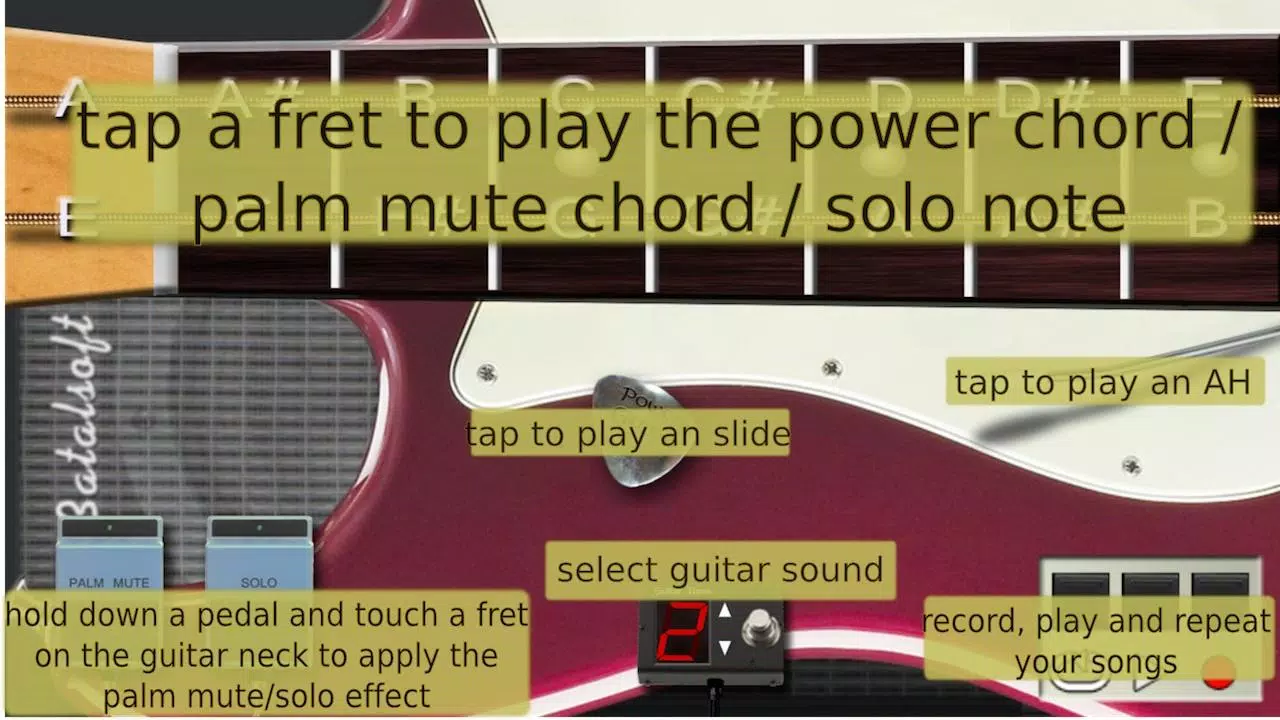 Power guitar HD Captura de tela 4