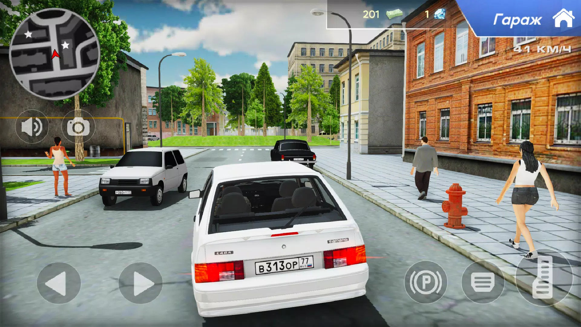 Lada 2113 Russian City Driving Captura de pantalla 2