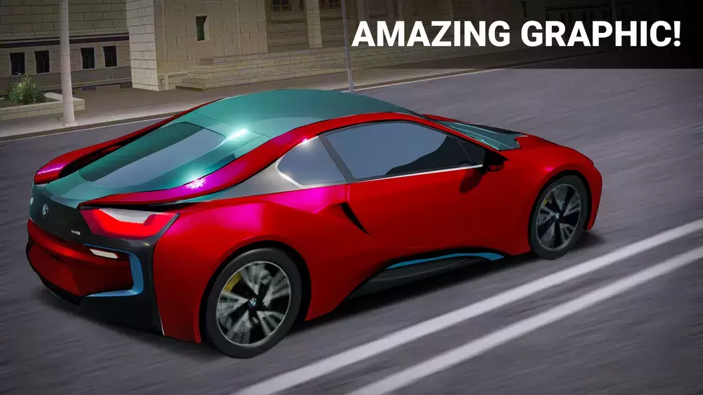 Driver BMW I8 Night City Racer Скриншот 4