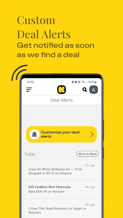 KCL: Coupons, Deals, Discounts Captura de pantalla 3