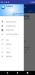 AirVPN Eddie Client GUI Ảnh chụp màn hình 2