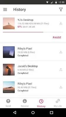 Schermata Send Anywhere (File Transfer) 4
