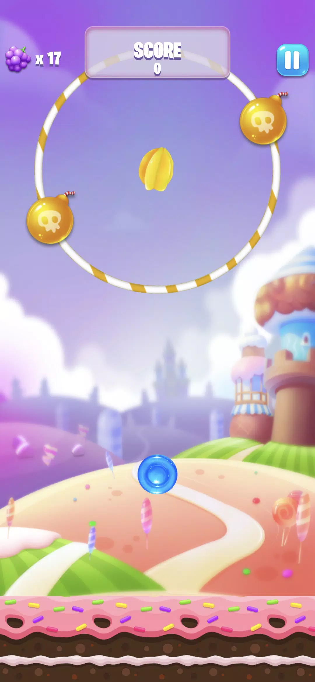 Sugary Sky Glider Скриншот 2