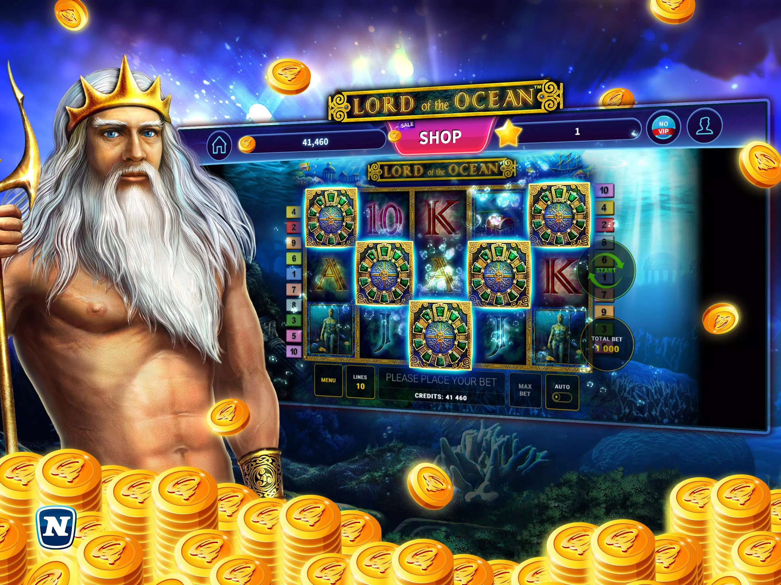 Lord of the Ocean™ Slot Скриншот 4