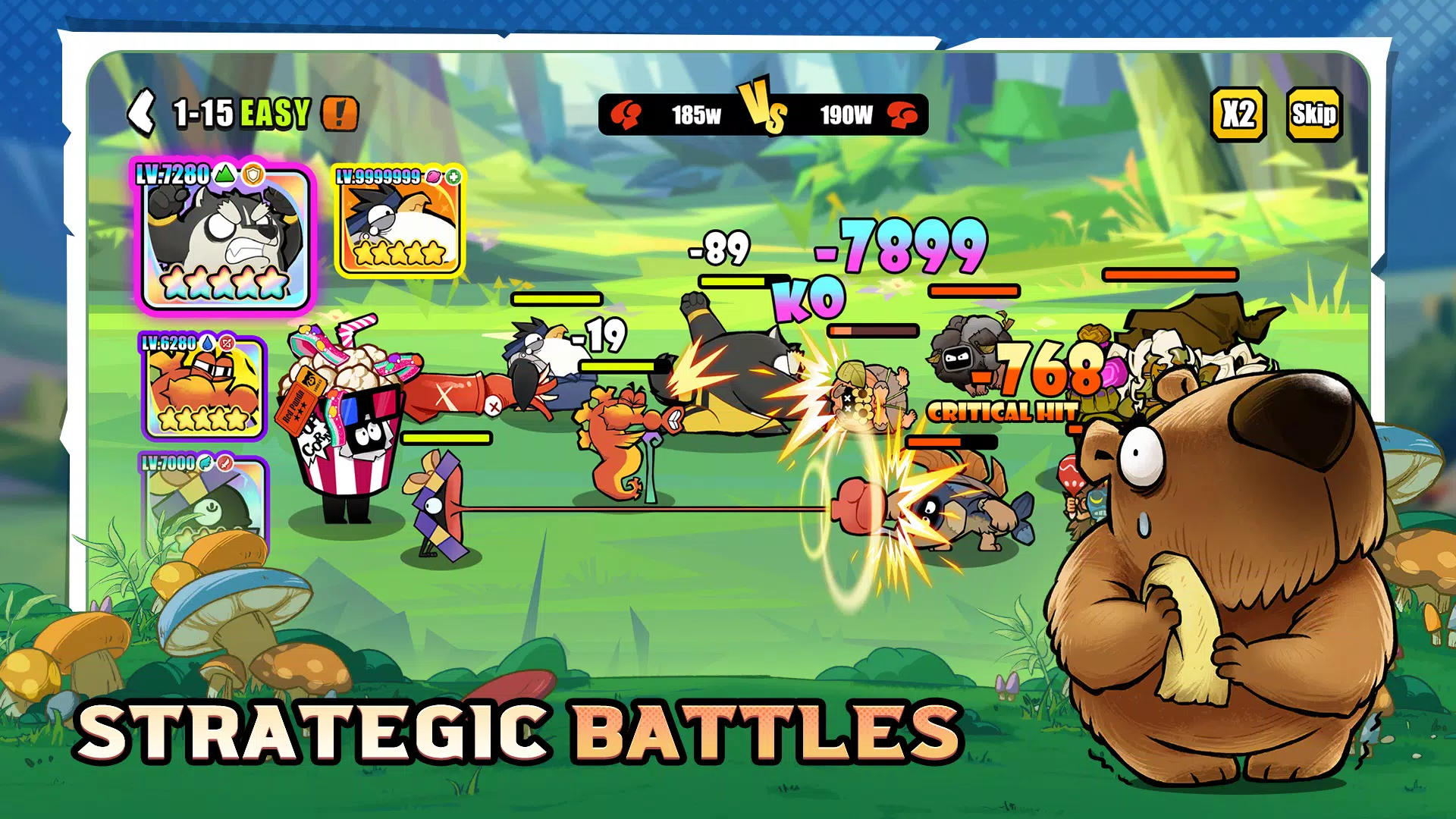 Animal Rumble स्क्रीनशॉट 2