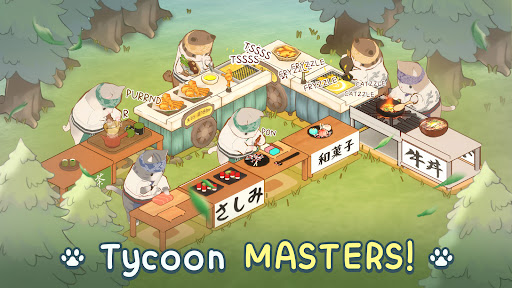 Cat Garden Food Party Tycoon應用截圖第3張