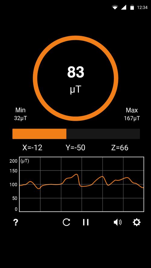 Metals Detector: EMF detector Screenshot 3